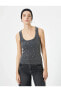 Топ Koton Sparkle Tank Square Neck