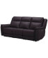 Фото #4 товара Addyson 88" 3-Pc. Leather Sofa with 2 Zero Gravity Recliners with Power Headrests & 1 Armless Chair, Created for Macy's