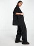 Something New X Naomi Anwer oversized blazer co-ord in black