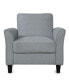 Living Room Furniture Armrest Single Chair And Loveseat Sofa