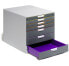 Фото #6 товара Durable Varicolor 7 - Grey - Multicolour - C4 - A4 - 7 drawer(s) - 280 mm - 356 mm