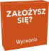 Фото #1 товара Настольная игра для компании Tactic Gra planszowa Założysz się? Wyzwania