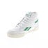 Reebok Club C Form Hi Mens Beige Leather Lifestyle Sneakers Shoes