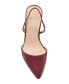 ფოტო #4 პროდუქტის H Halston Women's Valencia Kitten Heel Pumps