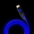 Фото #4 товара Floating Grip HDMI Kabel High Speed 8K/60Hz LED 1.5m blau - Cable - Digital/Display/Video