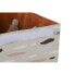 Фото #2 товара Бельевая корзина DKD Home Decor С крышкой 36 x 36 x 55 cm Серый Оранжевый (3 штук)