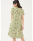 ფოტო #2 პროდუქტის Women's Simone Damask Floral Jersey Dress