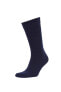 Erkek 3lü Pamuklu Uzun Çorap Y2550azns