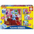 Фото #2 товара EDUCA BORRAS Puzzles Progresivos Las Pistas De Blue 12-16-20-25 Pieces Wooden Puzzle