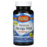 Carlson, Maximum Omega Minis, натуральный лимон, 500 мг, 60 мягких таблеток