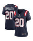 Фото #1 товара Women's Gino Cappelletti Navy New England Patriots Game Retired Player Jersey