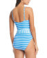 ფოტო #2 პროდუქტის Women's Belted One-Piece Swimsuit