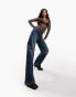 Фото #8 товара ASOS DESIGN baggy boyfriend jean in blue with knee rips
