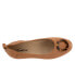 Фото #8 товара Trotters Gia Ornamen T2324-215 Womens Brown Wide Leather Ballet Flats Shoes