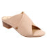 Фото #2 товара Trotters Nora T2226-130 Womens Beige Wide Leather Heeled Sandals Shoes 9.5