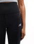 Фото #4 товара New Balance Harmony 27 inch high rise leggings in black