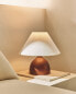 Фото #7 товара Table lamp with mango wood base