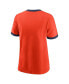 ფოტო #2 პროდუქტის Women's Orange Houston Astros 2024 City Connect Ringer Tri-Blend T-Shirt