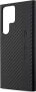 Фото #6 товара Mercedes Etui AMG AMHCS23LBLSCA do Samsung Galaxy S23 Ultra S918 czarny/black hardcase Carbon Stripe&Embossed