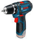 Bosch GSR 10,8-2-LI Professional - Pistol grip drill - 1 cm - 1.9 cm - 1 cm - 1 mm - 400 RPM