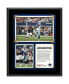 Фото #1 товара Jason Witten Dallas Cowboys Becomes Third Tight End To Reach Exclusive 10000 Career Receiving Yards Club 10.5" x 13" x 1" Sublimated Plaque