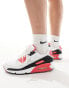 Фото #2 товара Nike Air Max 90 trainers in white, black and pink