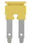 Фото #2 товара Weidmüller ZQV 10/2 - Cross-connector - 25 pc(s) - Wemid - Yellow - -60 - 130 °C - V0