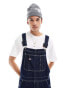 Фото #4 товара Dickies classic denim dungarees in dark blue