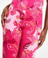 Women's Printed Pull On Knit Pants, Created for Macy's