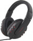 ESPERANZA EH142K - Kopfhörer - Kopfband - Musik - Schwarz - Rot - 3 m - Verkabelt