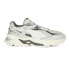 Фото #1 товара Puma Nano Odyssey Lace Up Mens Grey Sneakers Casual Shoes 38860804