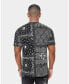 ფოტო #13 პროდუქტის Mens Bandana Ultra Classic Short Sleeve T-Shirt