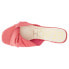 Фото #4 товара BEACH by Matisse Juno Block Heels Womens Pink Dress Sandals JUNO-661