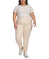 ფოტო #4 პროდუქტის Plus Size Gramercy Sateen Ankle Pants, Created for Macy's