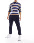 Фото #1 товара Harry Brown slim elasticated trousers in navy