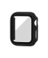 Unisex Black Full Protection Bumper with Glass for 45mm Apple Watch