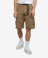 Фото #1 товара Men's Big and Tall Rewind Belted Cargo Shorts