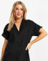 Cotton On shirt dress in black