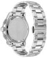 ფოტო #3 პროდუქტის Salvatore Women's Swiss Chronograph 1927 Stainless Steel Bracelet Watch 38mm