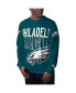 Men's Midnight Green Philadelphia Eagles Clutch Hit Long Sleeve T-shirt