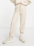 Фото #2 товара ASOS DESIGN basic slim jogger in oatmeal marl