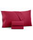 Фото #8 товара CLOSEOUT! Sleep Luxe 700 Thread Count 100% Egyptian Cotton 4-Pc. Sheet Set, Full, Created for Macy's