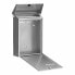 Фото #2 товара Burg-Wächter Daily 5861 SI - Wall-mounted mailbox - Steel - Silver - Vertical - Key - 1 pc(s)