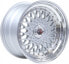 R-Style Wheels RS01 silver horn polished 7.5x16 ET25 - LK4/100 ML73.1
