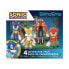 TOY PARTNER Ble Em Sonic The Hedgehog Pack Of 4 Figures Assorted Figures