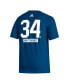 ფოტო #3 პროდუქტის Men's Auston Matthews Blue Toronto Maple Leafs Fresh Name and Number T-shirt