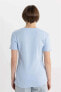 Kadın T-shirt I1080az/be745 Lt.blue