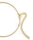 ფოტო #3 პროდუქტის Lapis Lazuli Triple Drop Pendant Necklace in 14k Gold-Plated Sterling Silver, 18 + 3" extender (Also in Onyx & Turquoise)