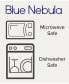 Blue Nebula 16-PC Dinnerware Set, Service for 4