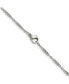 ფოტო #2 პროდუქტის Stainless Steel 1.8mm Fancy Link Chain Necklace